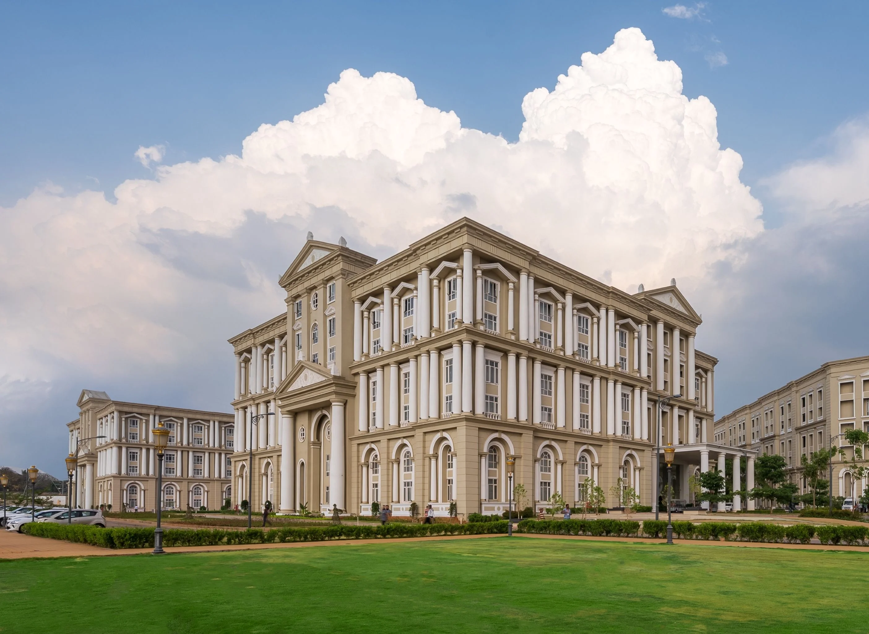 DSU main academic building Bengaluru Karnataka